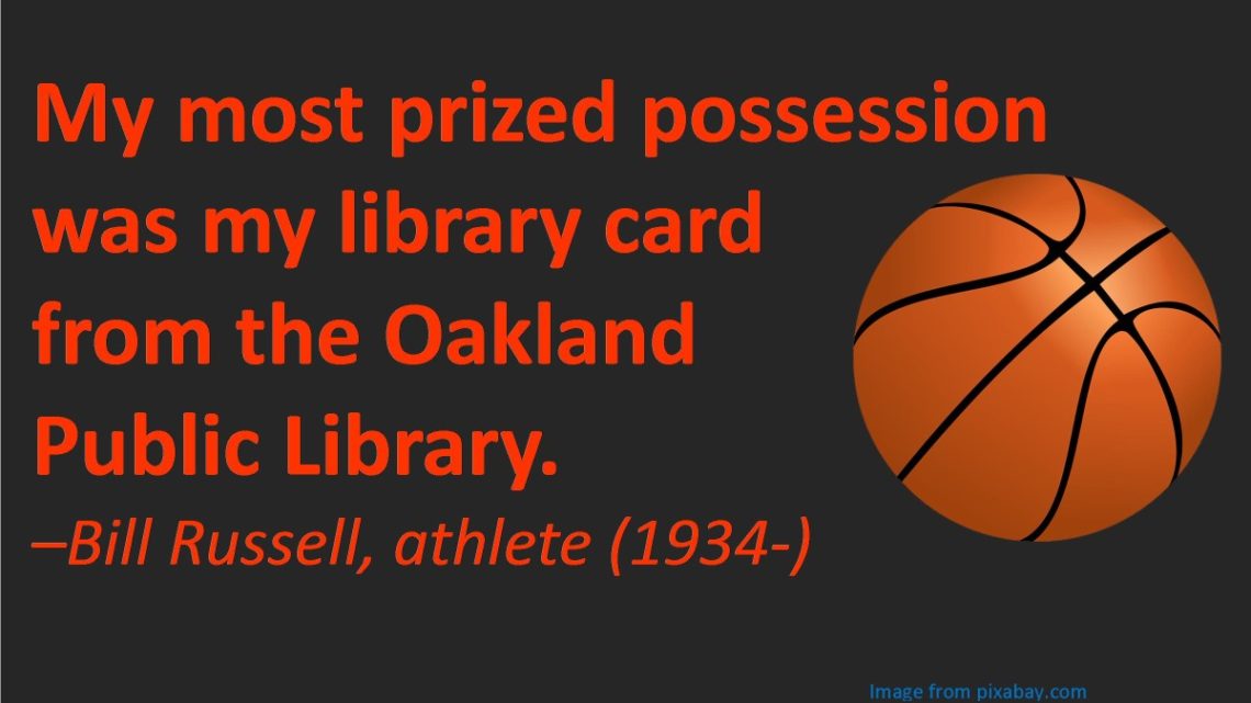 library link service and bill russell quote