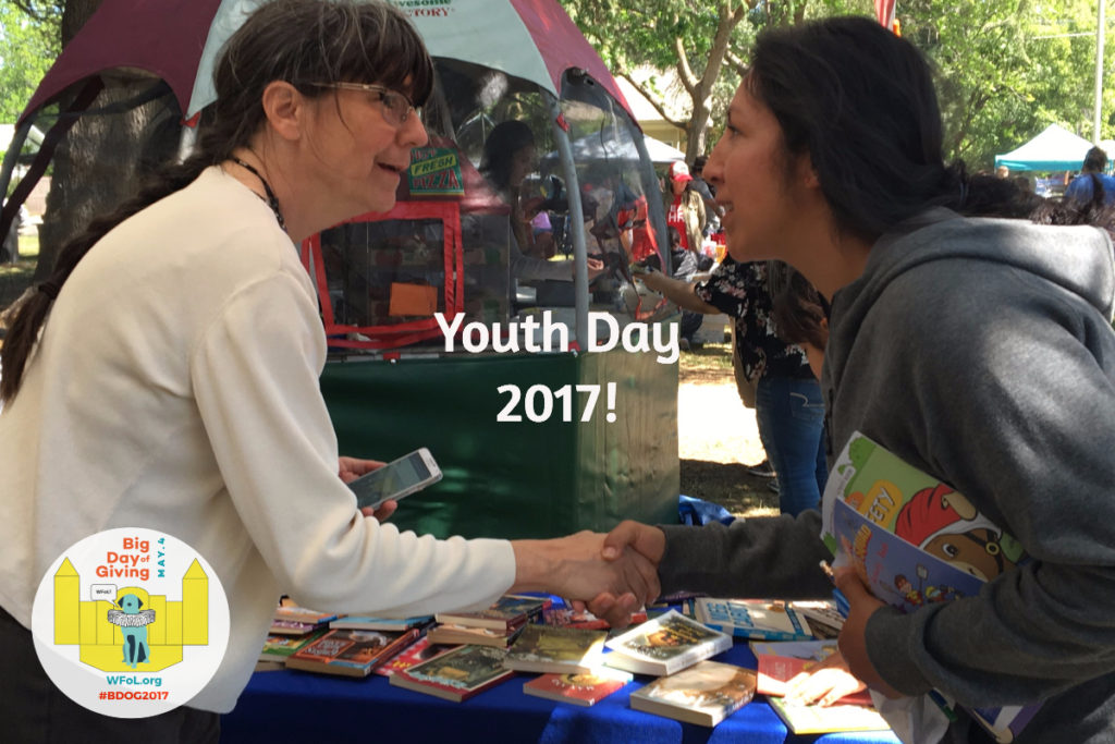 Youth Day Book Give Away 2017 #BDOG2017. Photo by Lisa Nalbone